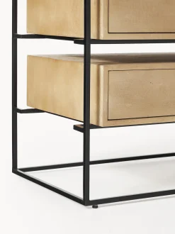 Cassettiera in legno di mango Lyle