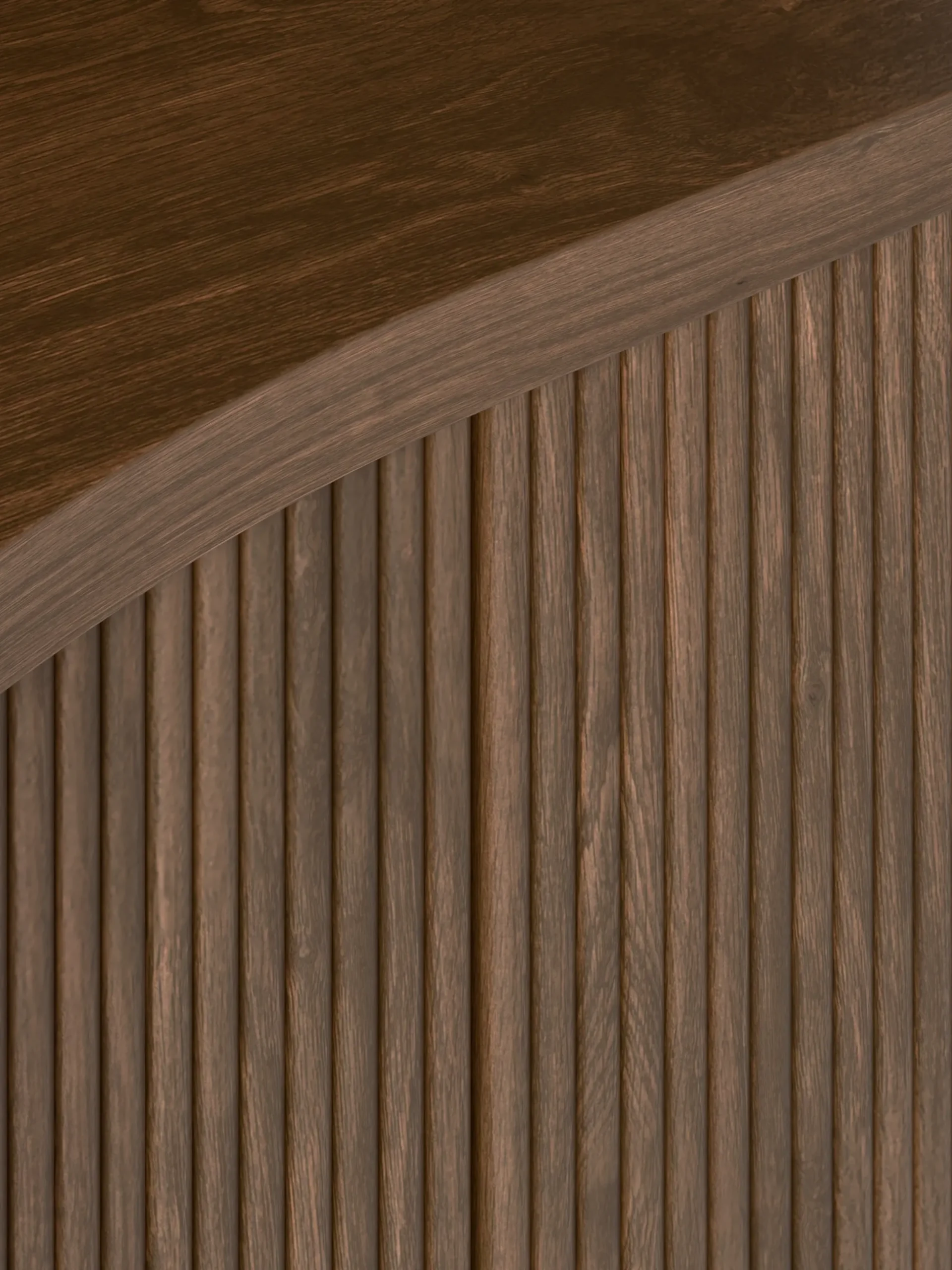 Cassettiera in legno di quercia Soley