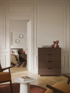 Cassettiera in legno Sato