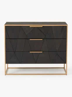 Cassettiera in legno di mango Harry