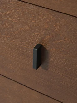Cassettiera in legno di quercia Diana