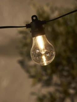 Catena luminosa da esterno a LED con funzione timer Selecta, varie misure