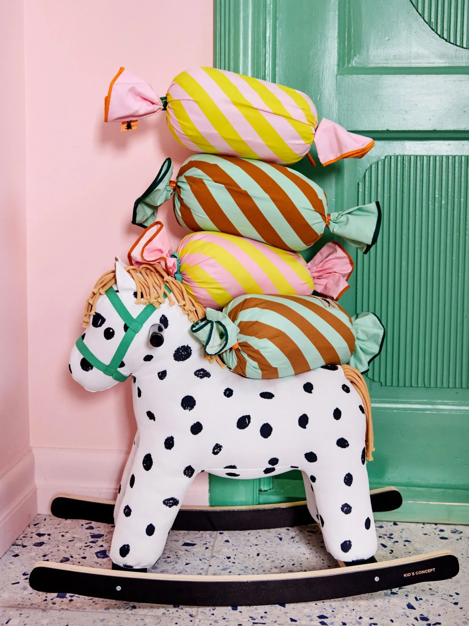 Cavallo a dondolo Pippi