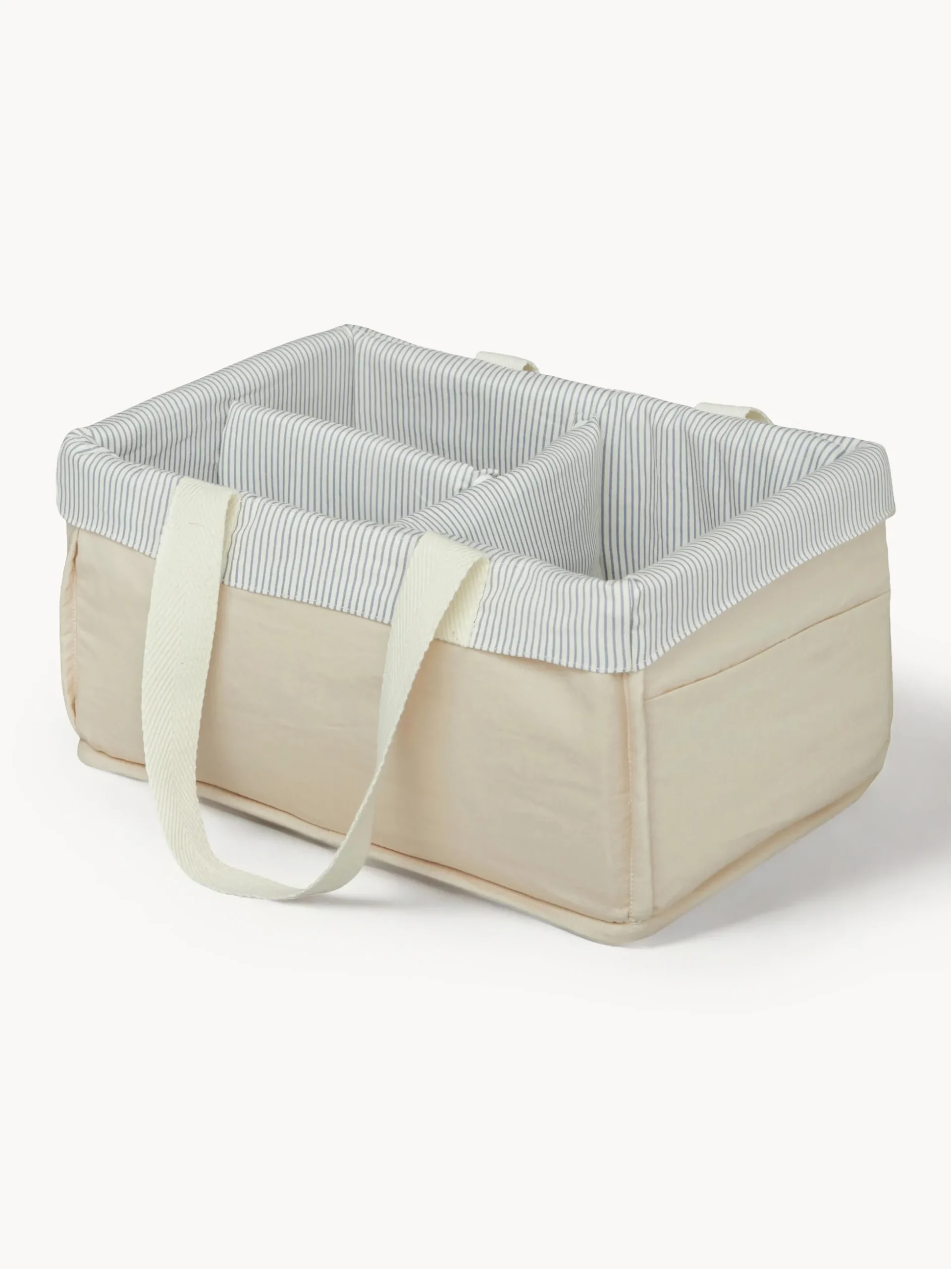 Cestino in cotone organico Camel