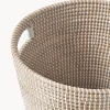 Cesto in fibra naturale con coperchio Aleya