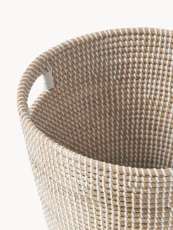 Cesto in fibra naturale con coperchio Aleya
