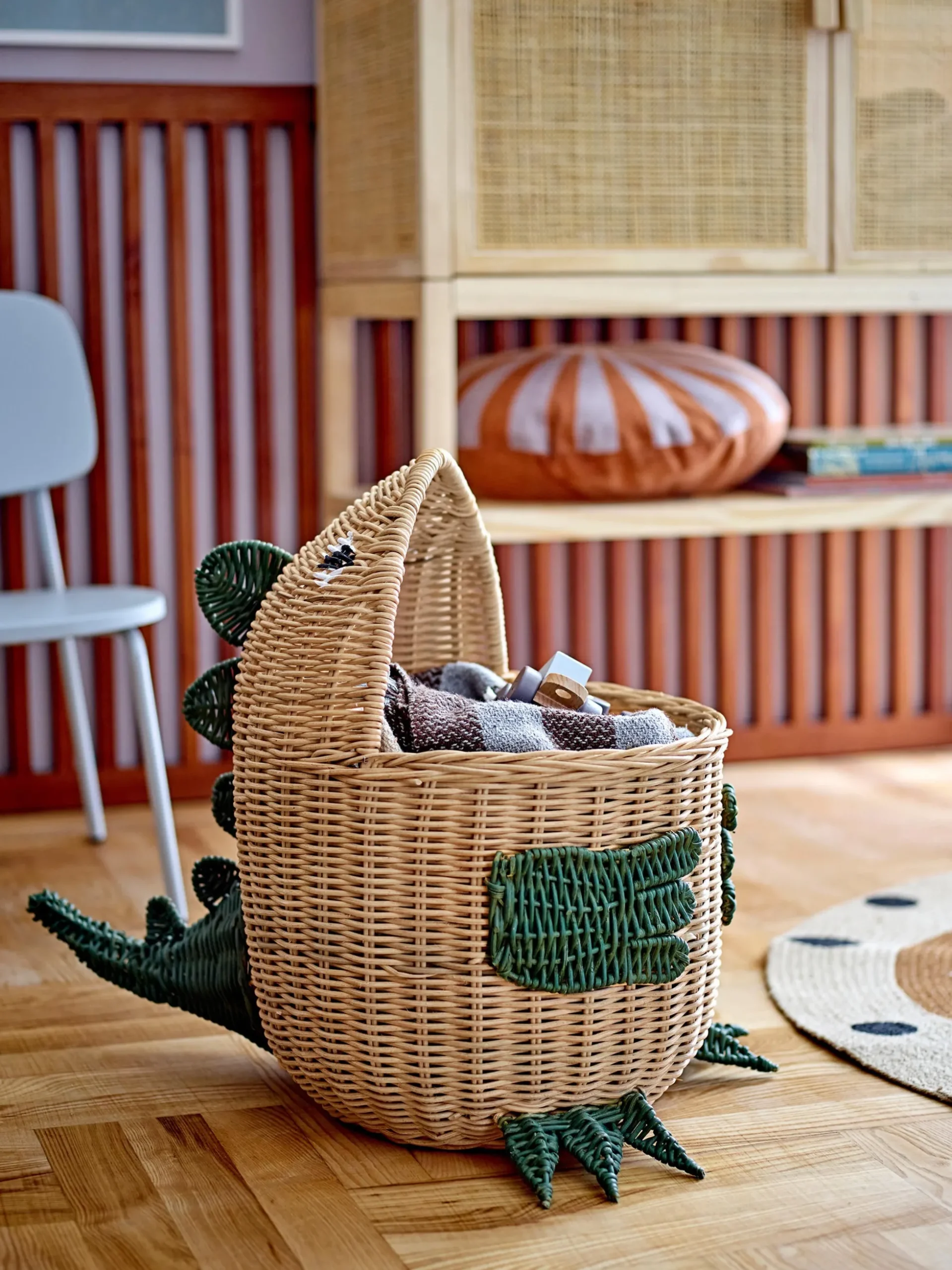 Cesto in rattan Eddi