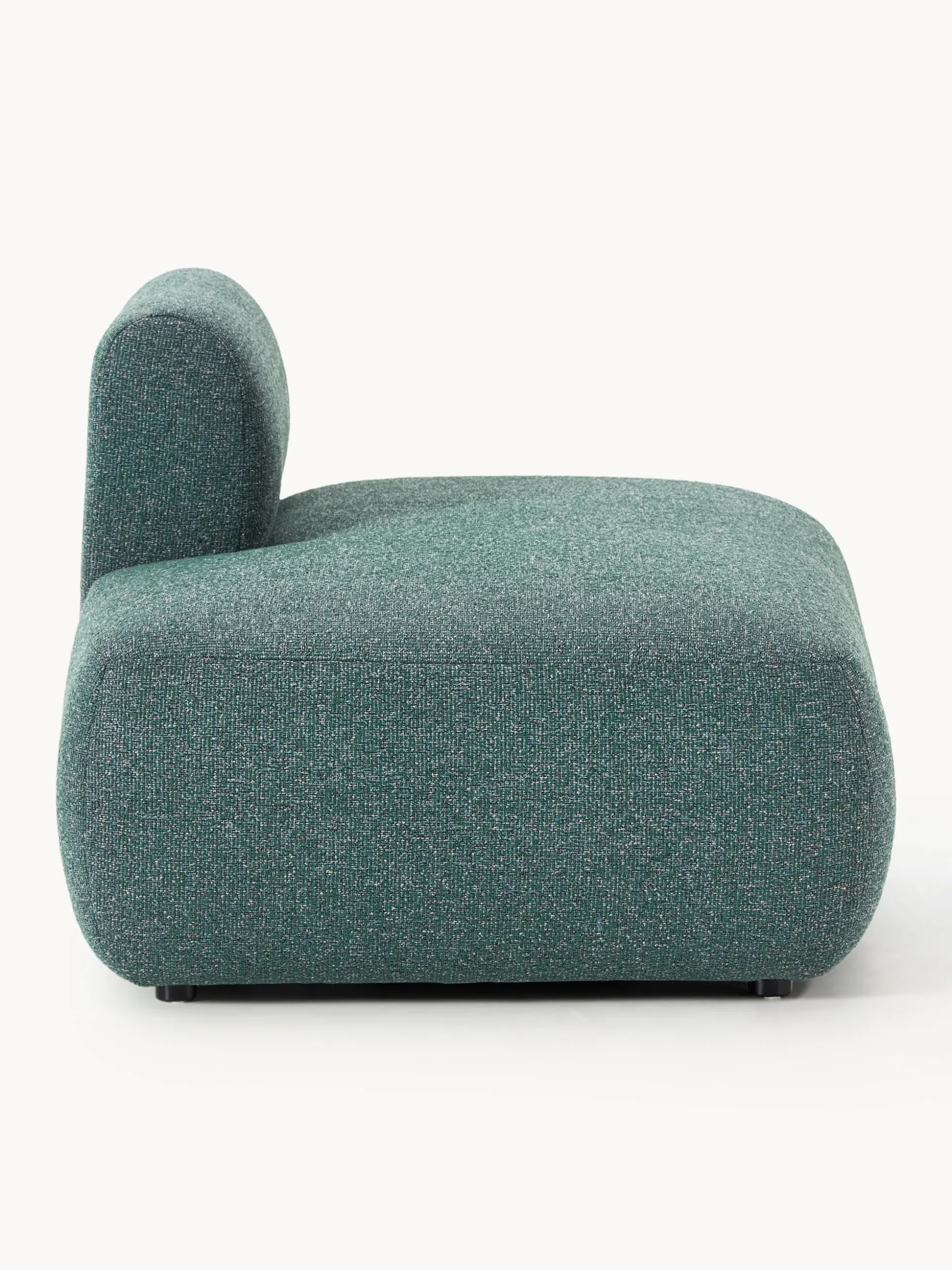 Chaise longue componibile in bouclé Sofia