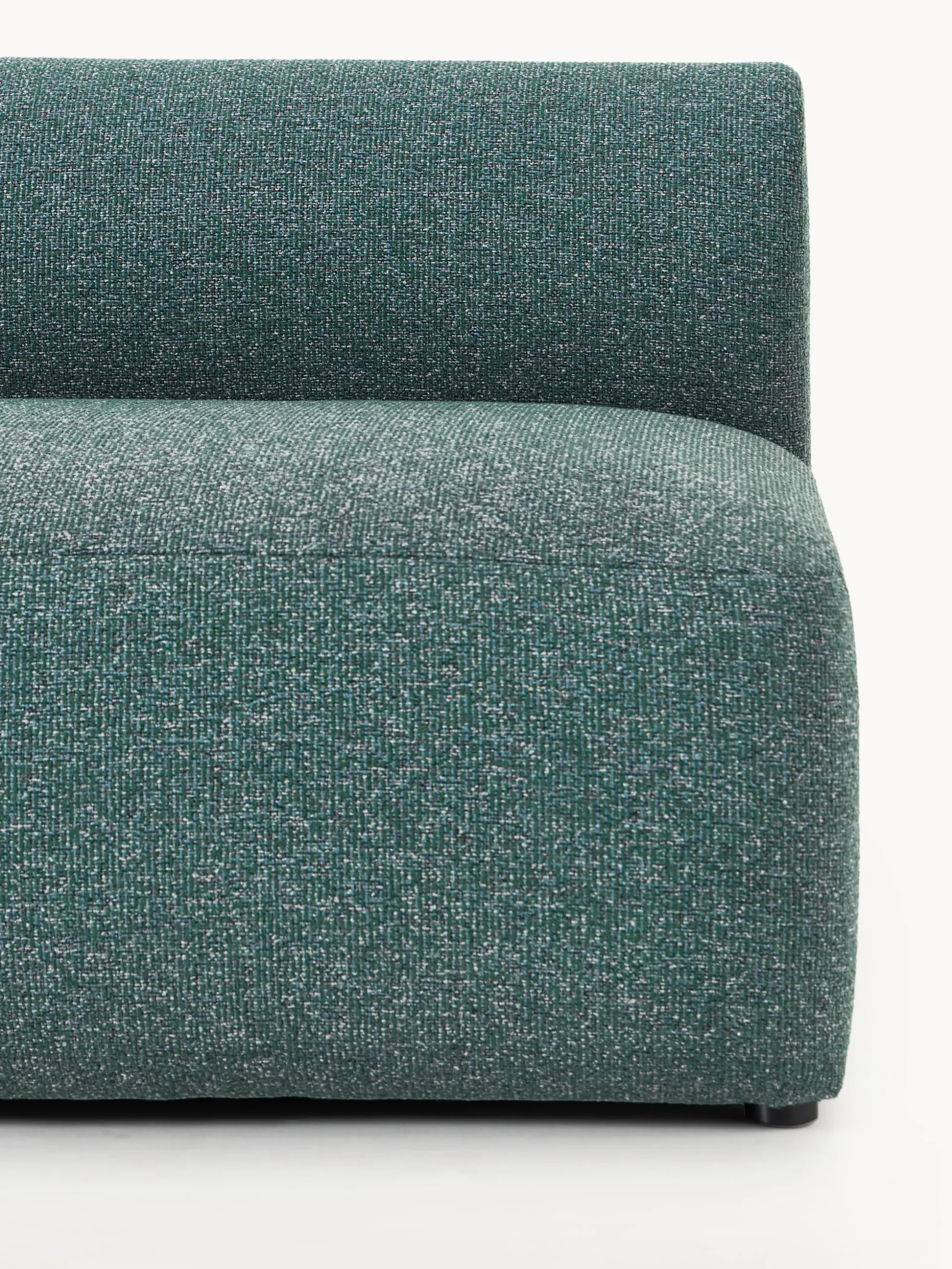 Chaise longue componibile in bouclé Sofia