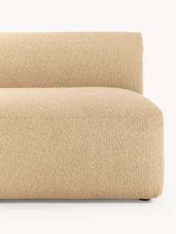 Chaise longue componibile in bouclé Sofia
