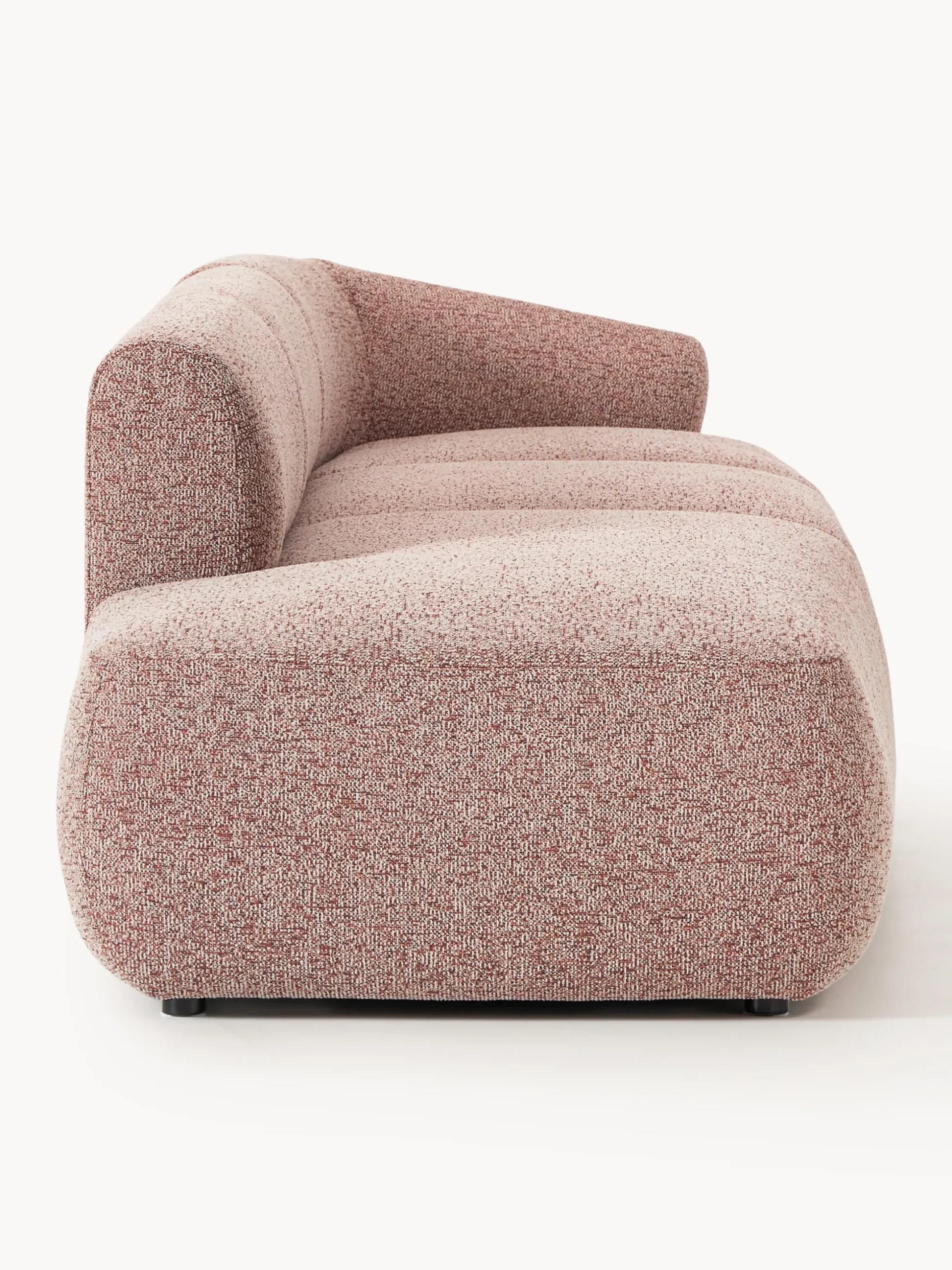 Chaise longue componibile 2 posti in bouclé Sofia
