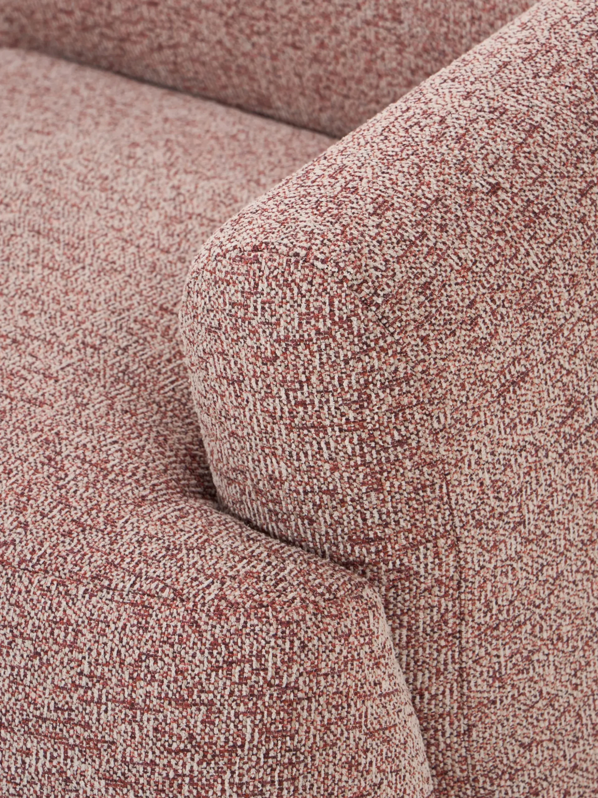 Chaise longue componibile 2 posti in bouclé Sofia