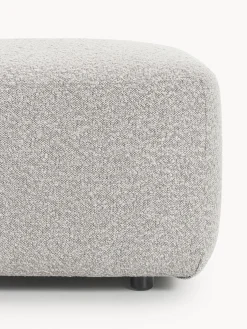 Chaise longue componibile in bouclé Anton