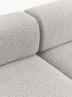 Chaise longue componibile in bouclé Anton