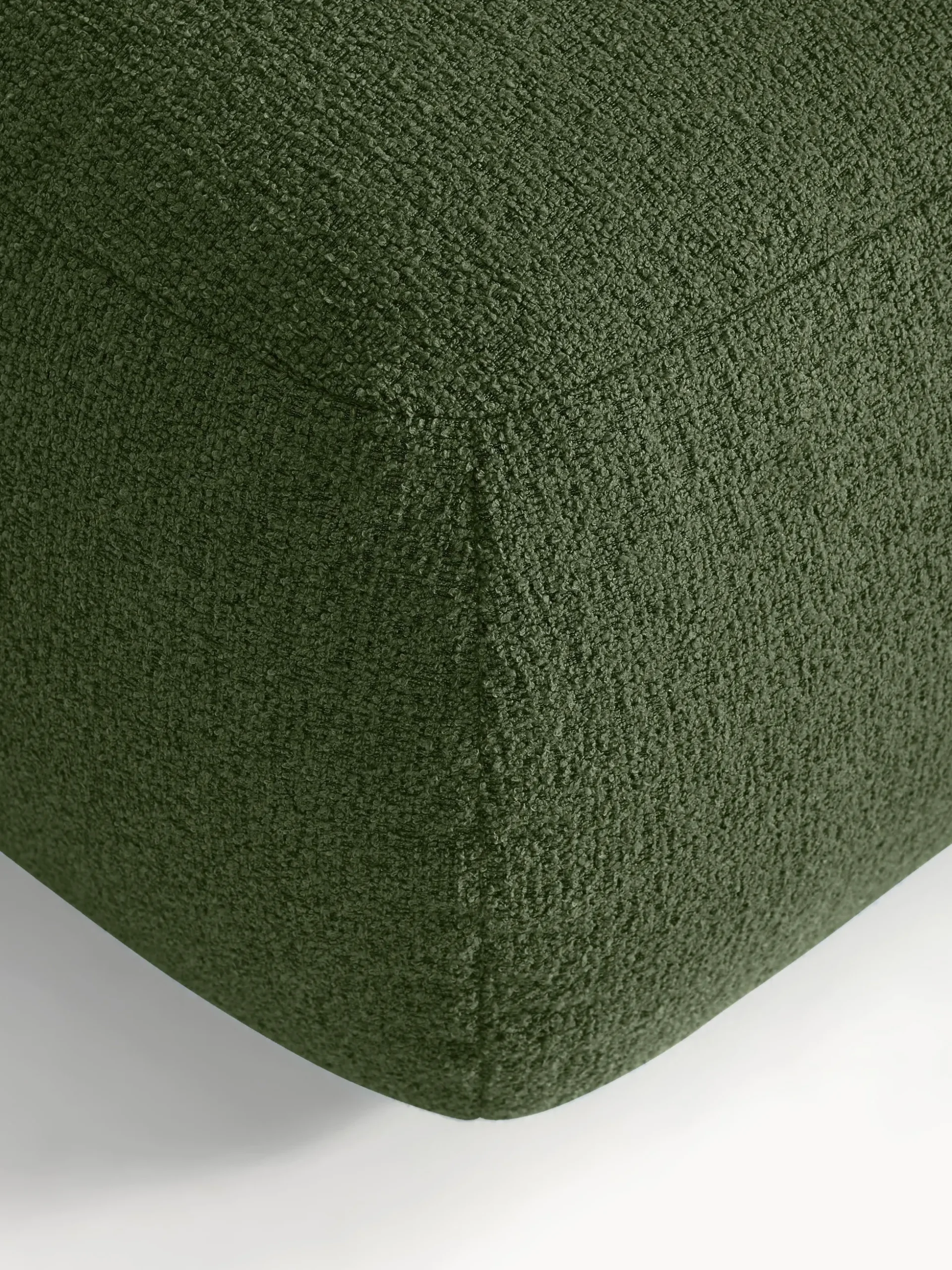 Chaise longue componibile in bouclé Sofia