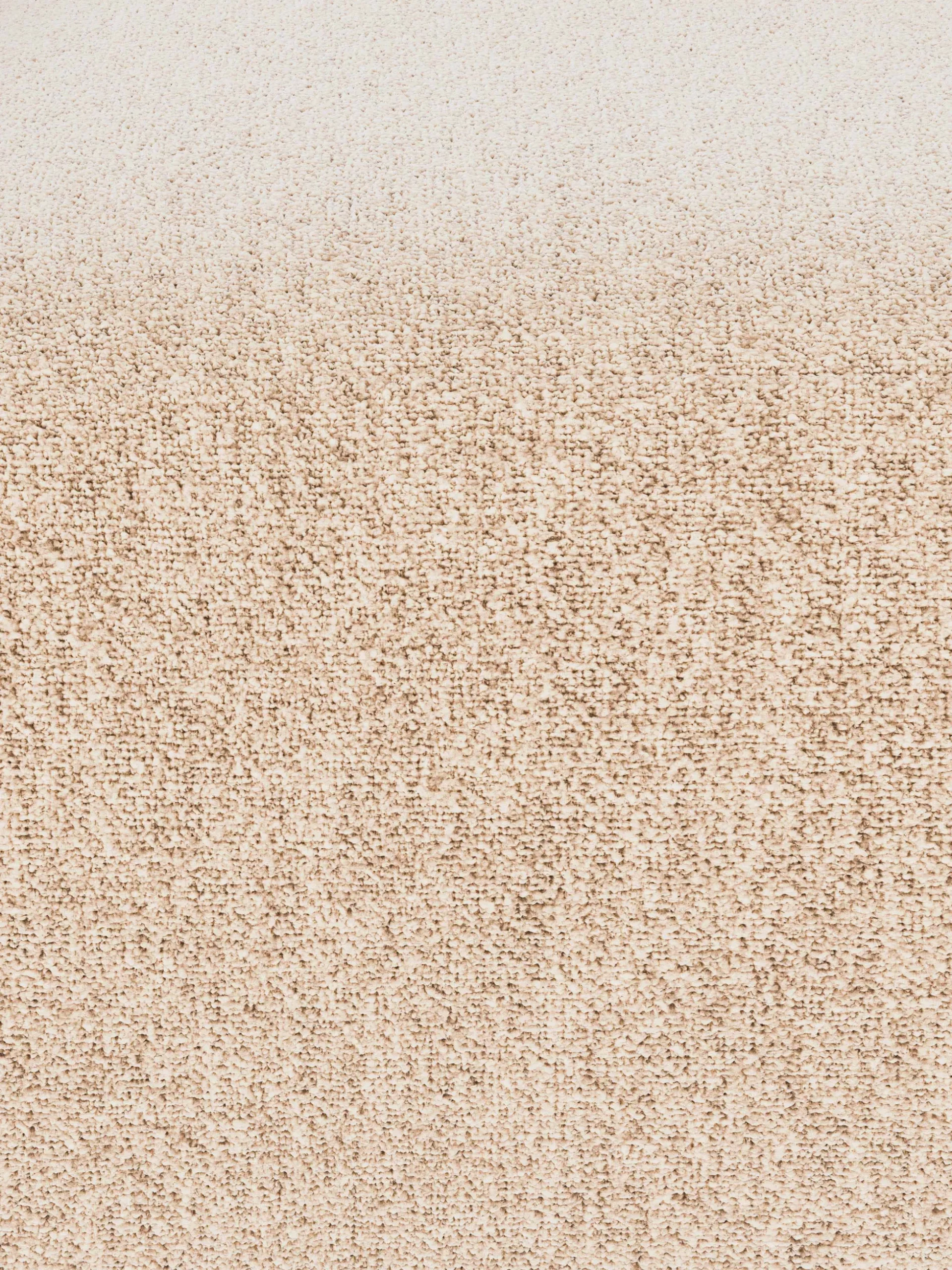 Chaise longue componibile 3 posti in bouclé Wolke