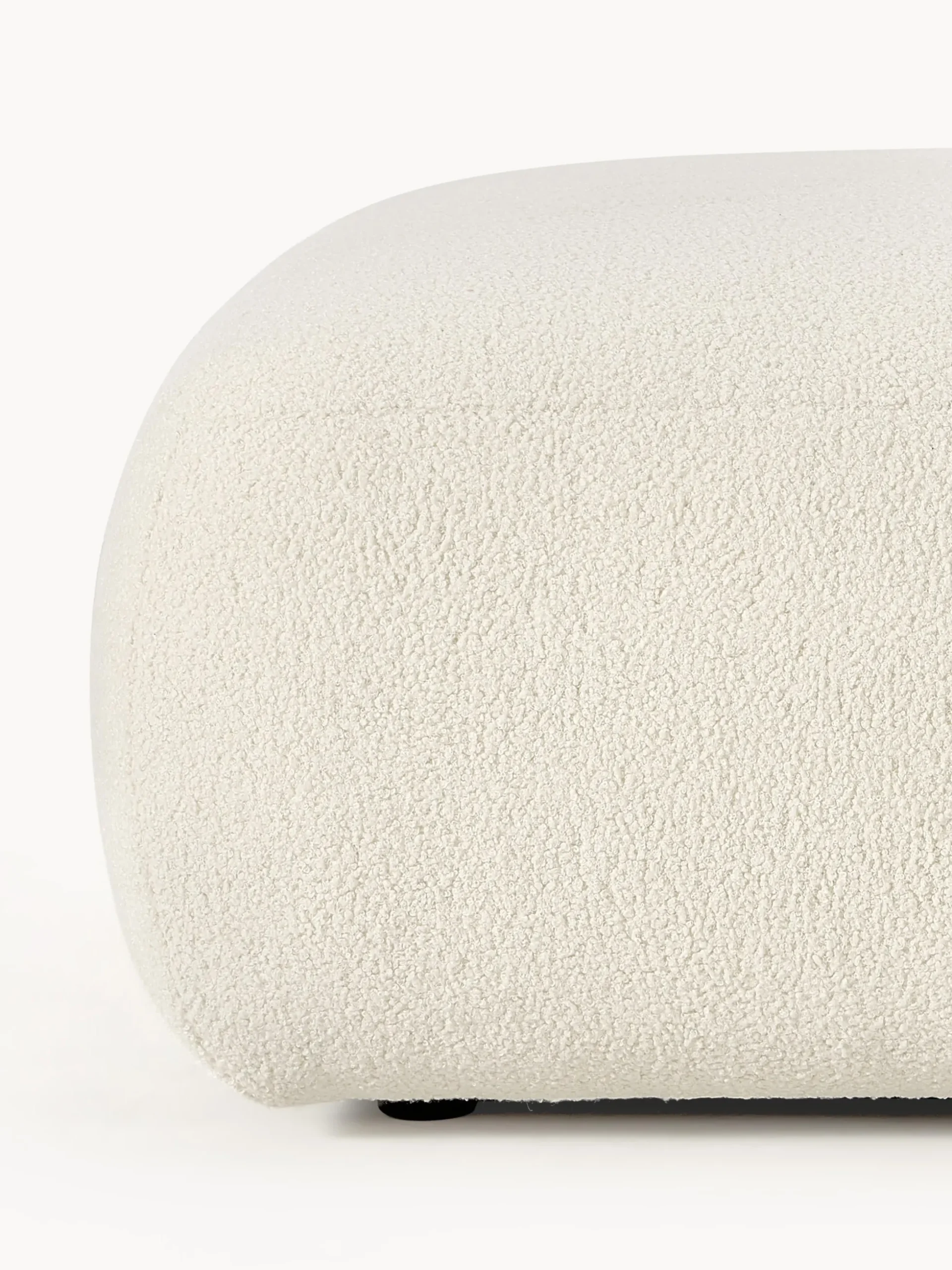 Chaise longue componibile XL in teddy Sofia
