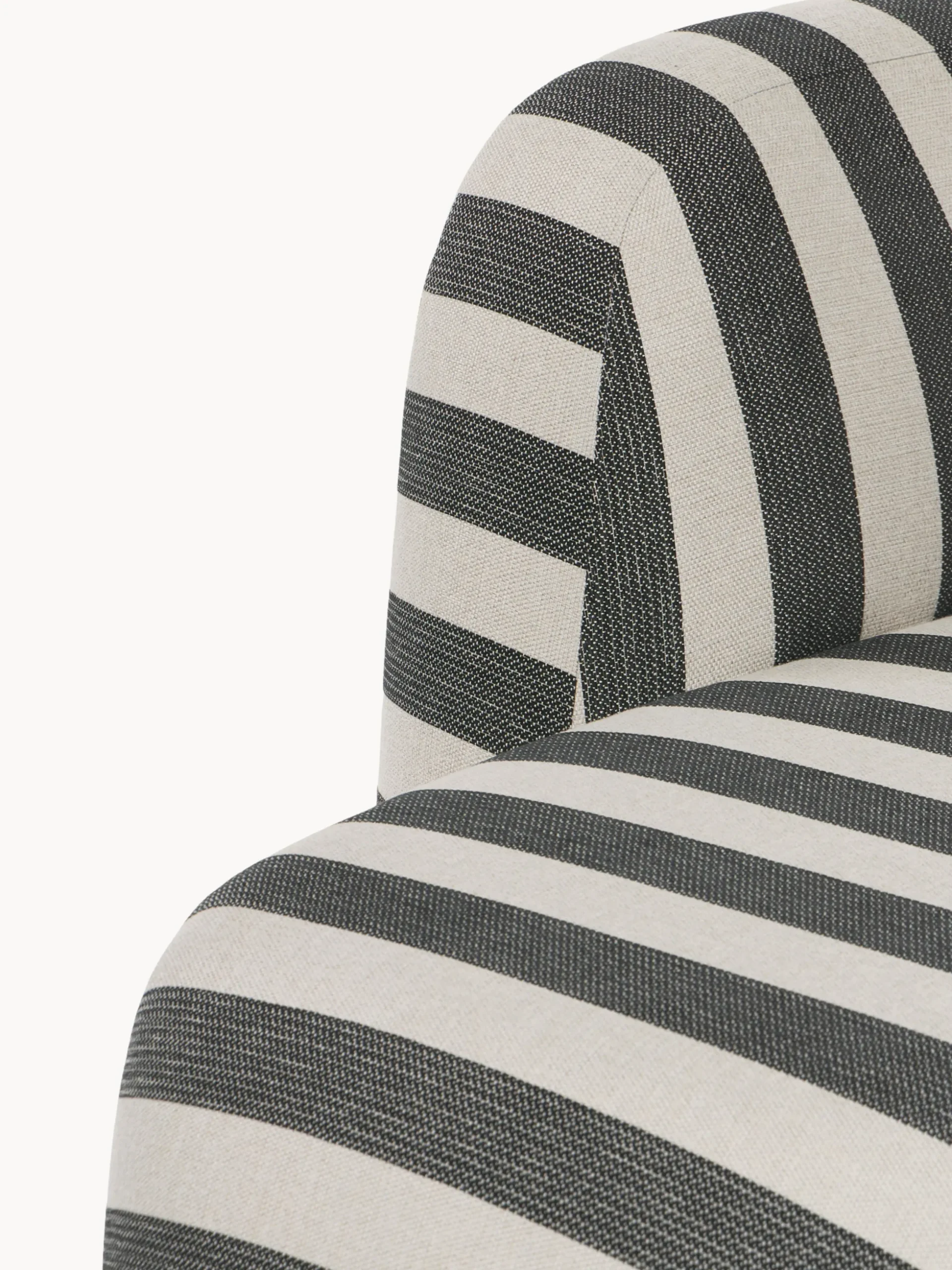Chaise longue componibile a righe Wolke