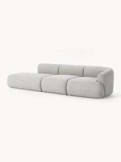 Chaise longue XL componibile in bouclé Sofia