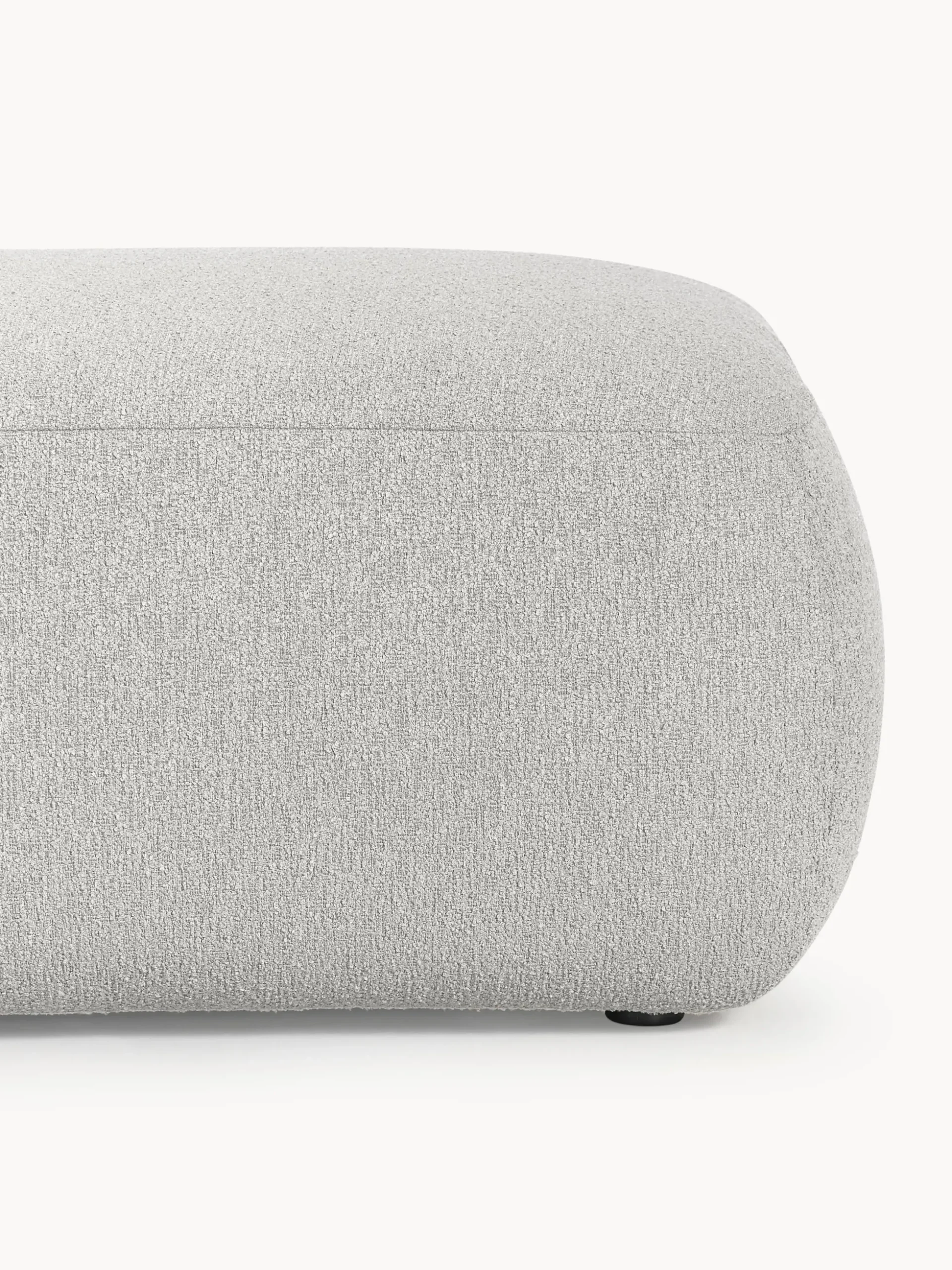Chaise longue XL componibile in bouclé Sofia