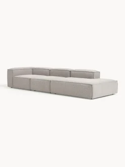 Chaise lounge componibile XL in bouclé Lennon