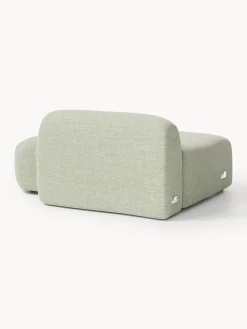 Chaise lounge in bouclé Wolke