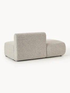 Chaise longue componibile in bouclé Sofia