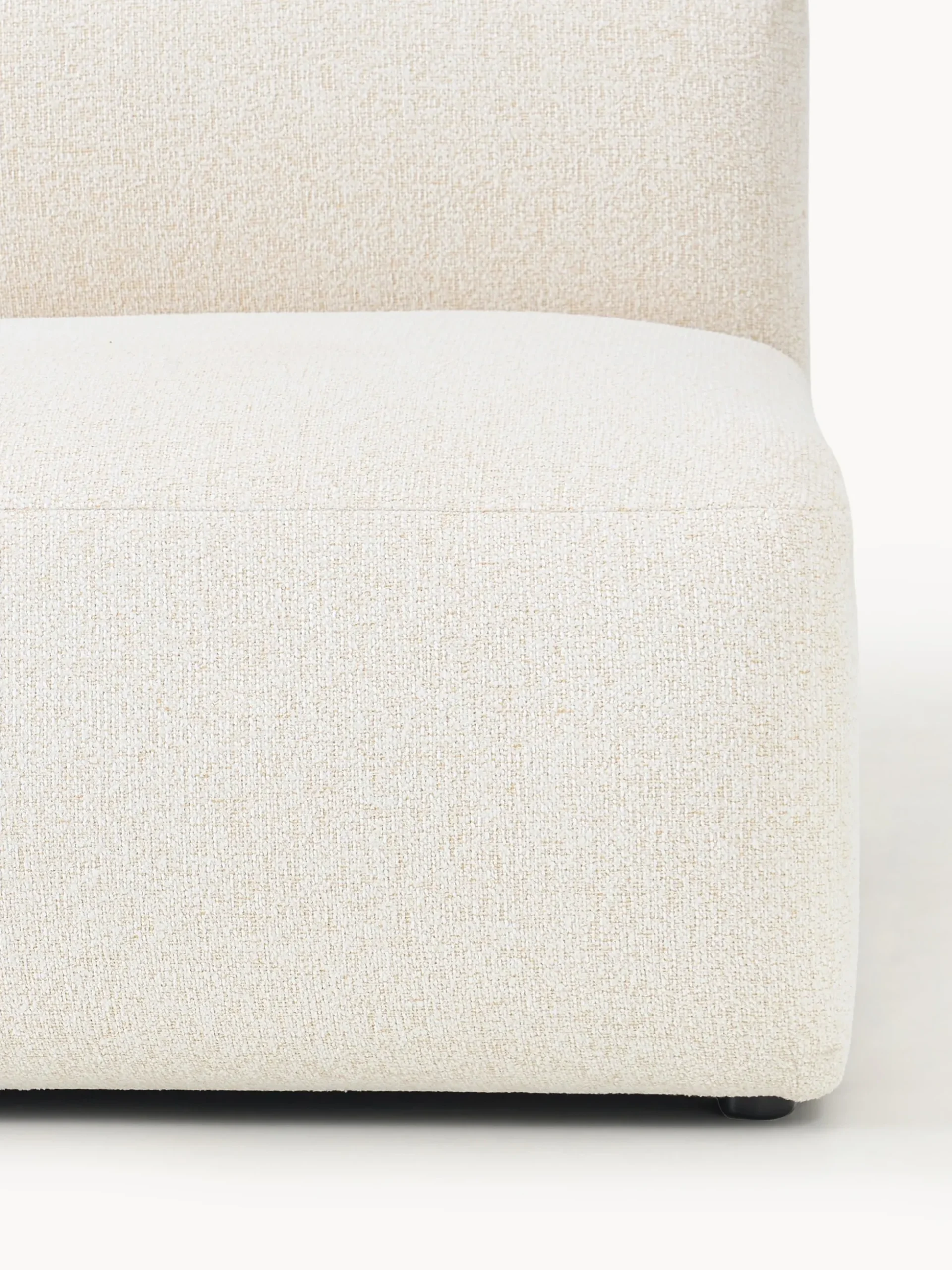 Chaise longue componibile in bouclé Sofia