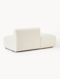 Chaise longue componibile in bouclé Sofia