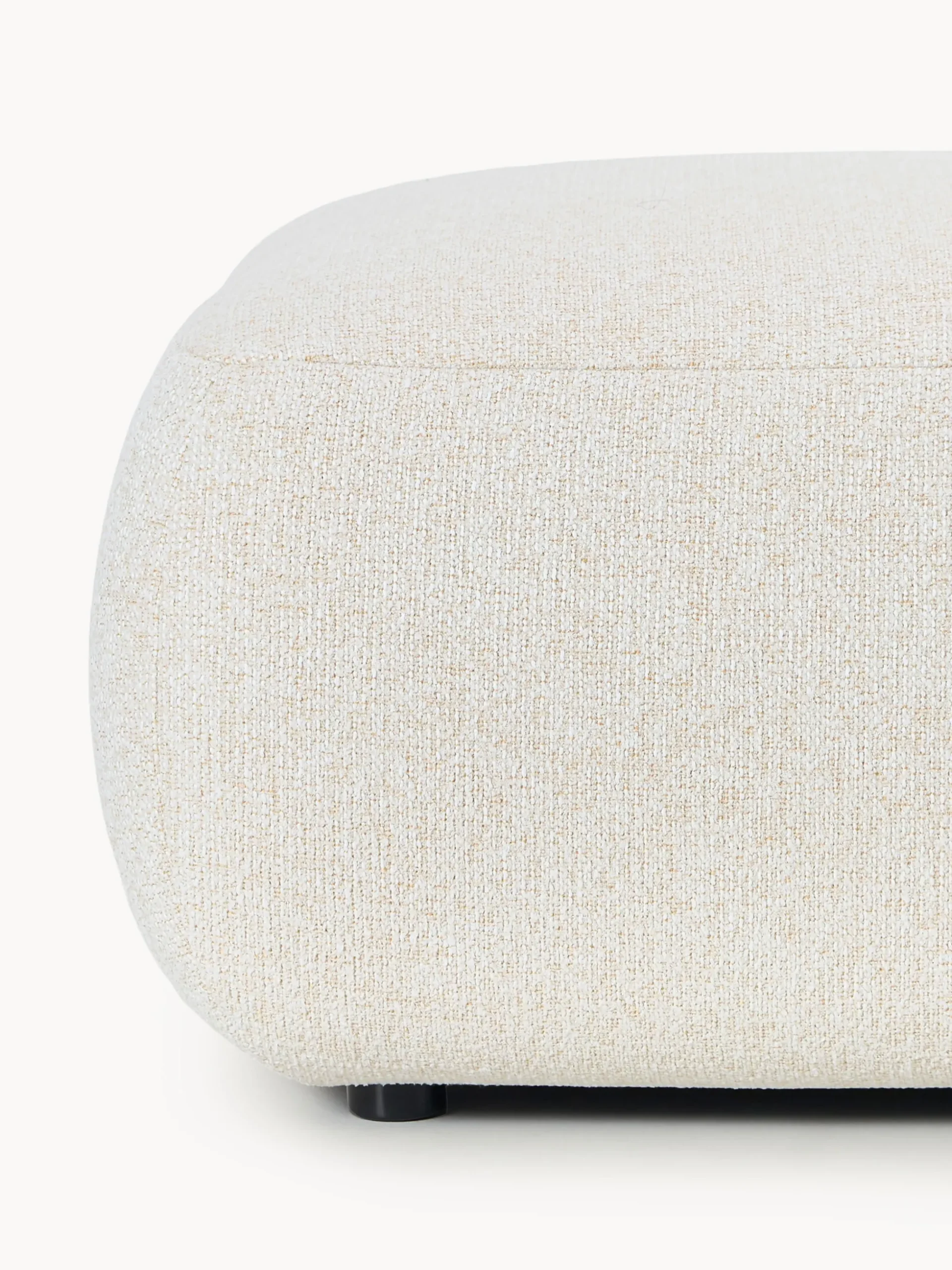 Chaise longue componibile 2 posti in bouclé Sofia
