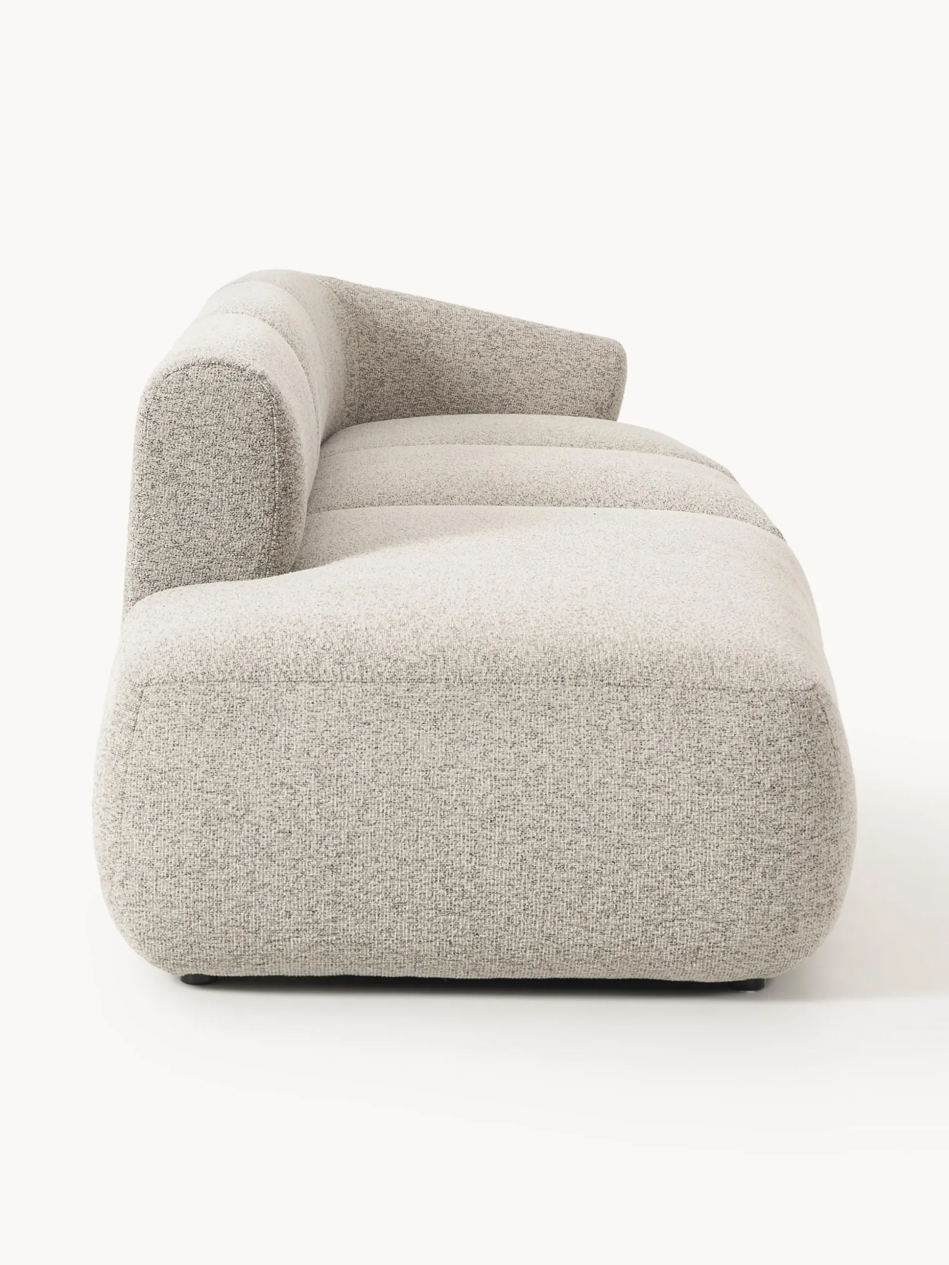 Chaise longue componibile 2 posti in bouclé Sofia
