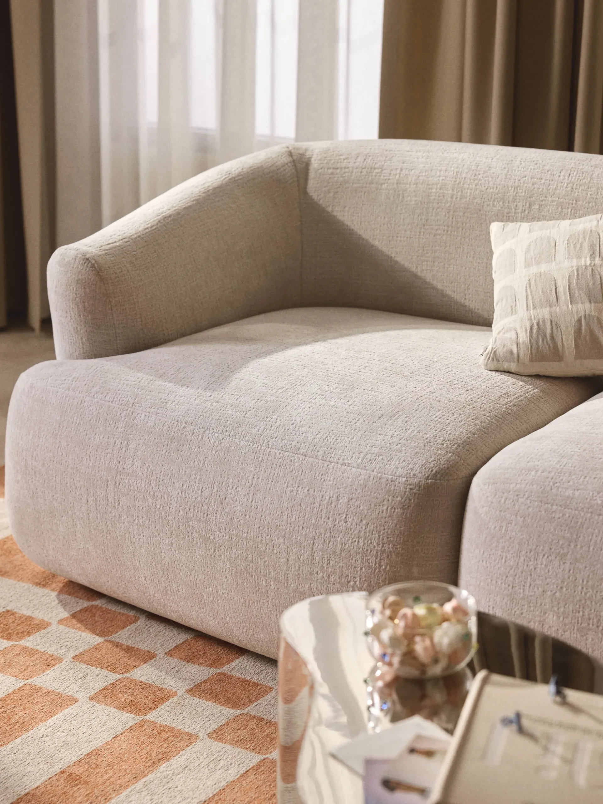 Chaise longue componibile 2 posti Sofia