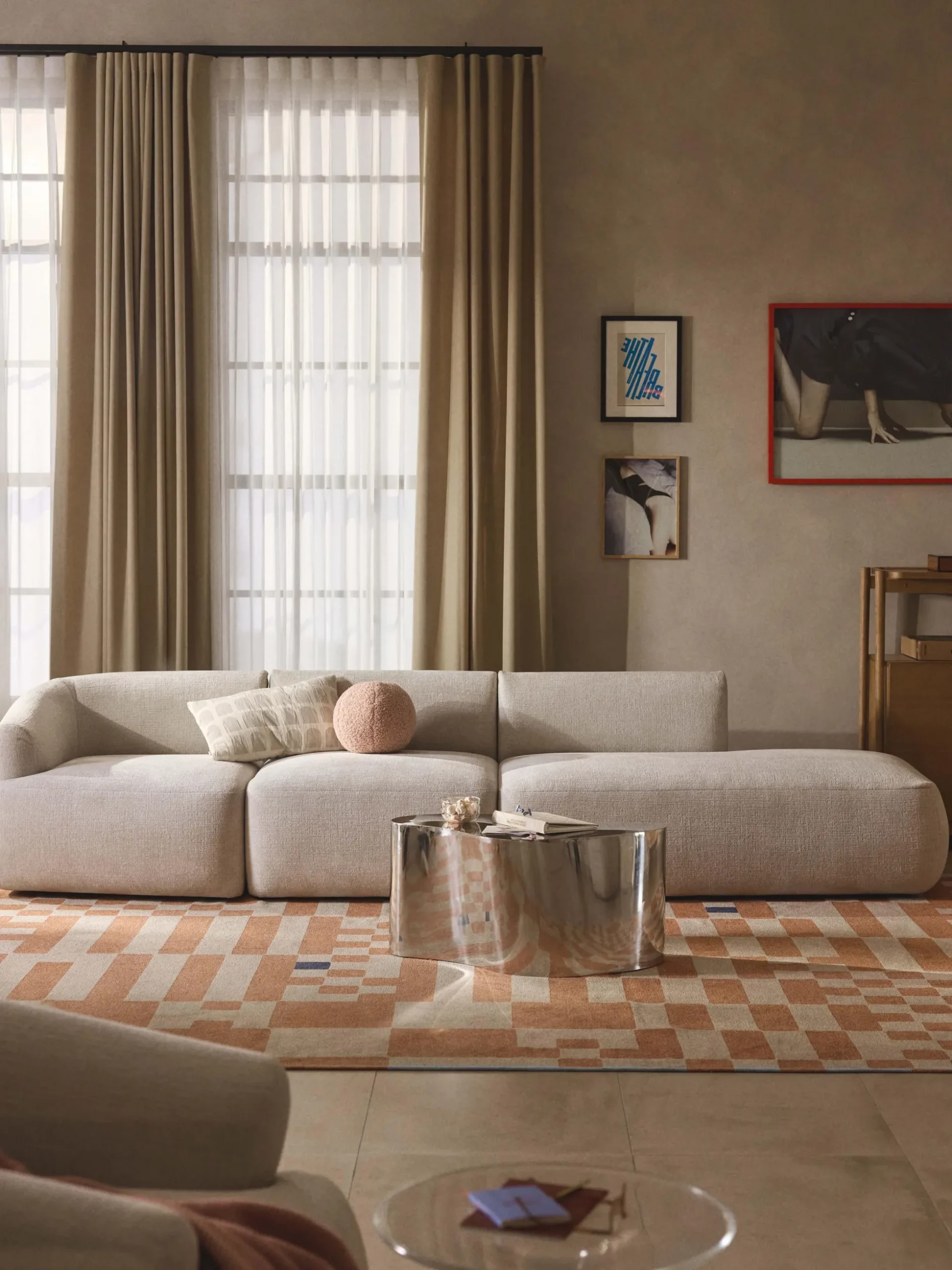 Chaise longue componibile 2 posti Sofia