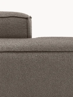 Chaise longue componibile XL in bouclé Lennon