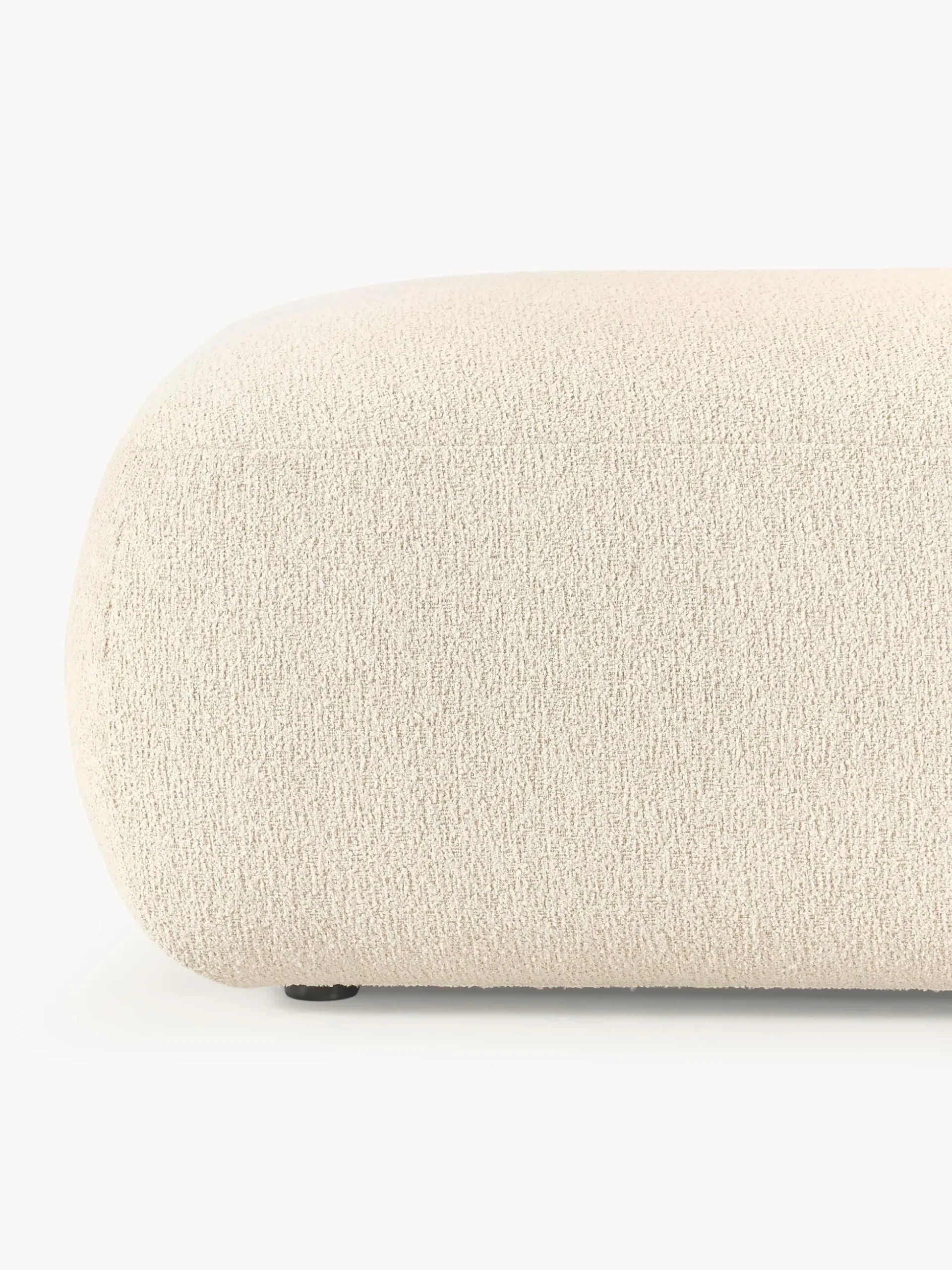 Chaise longue XL componibile in bouclé Sofia
