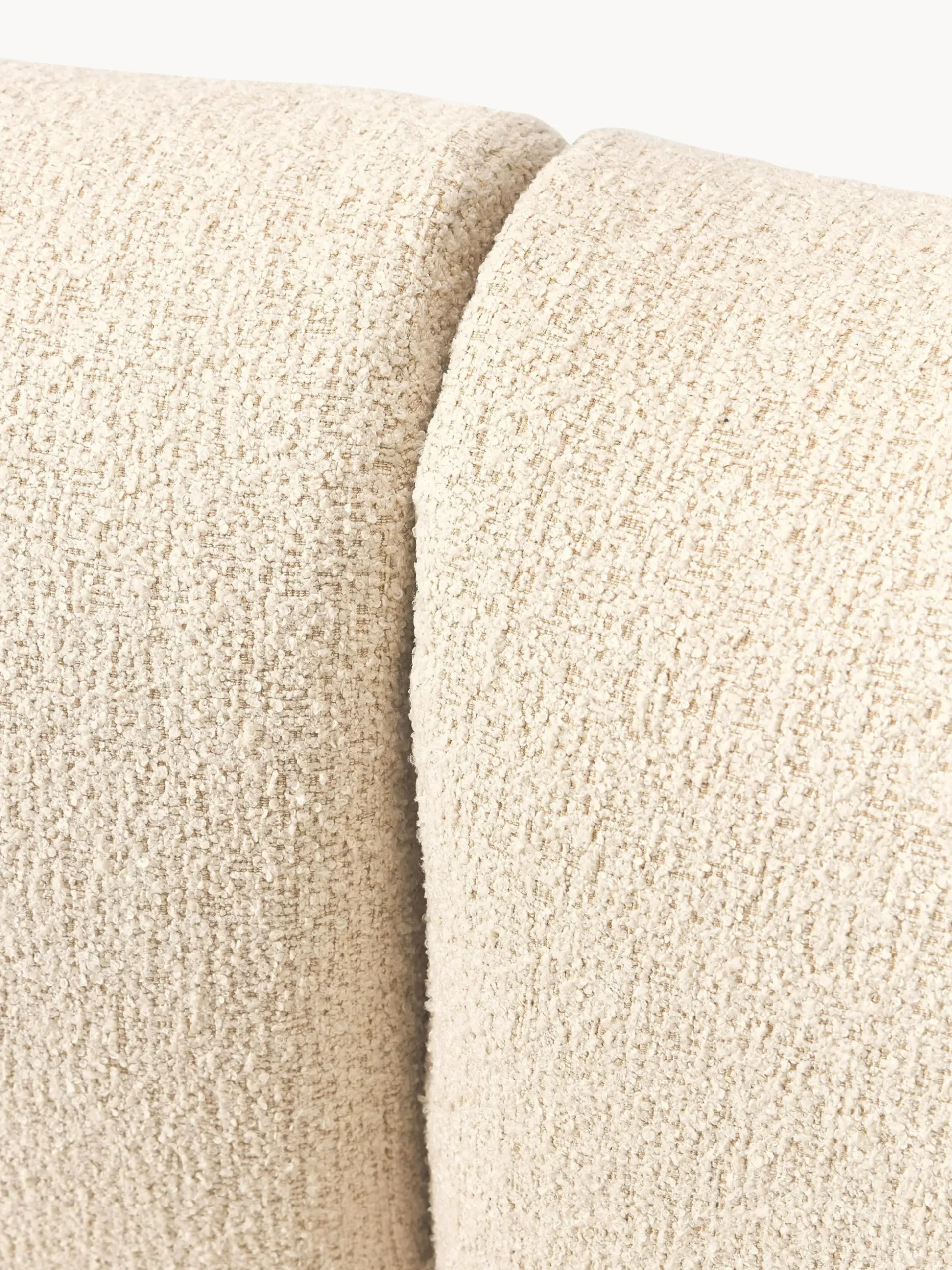 Chaise longue XL componibile in bouclé Sofia
