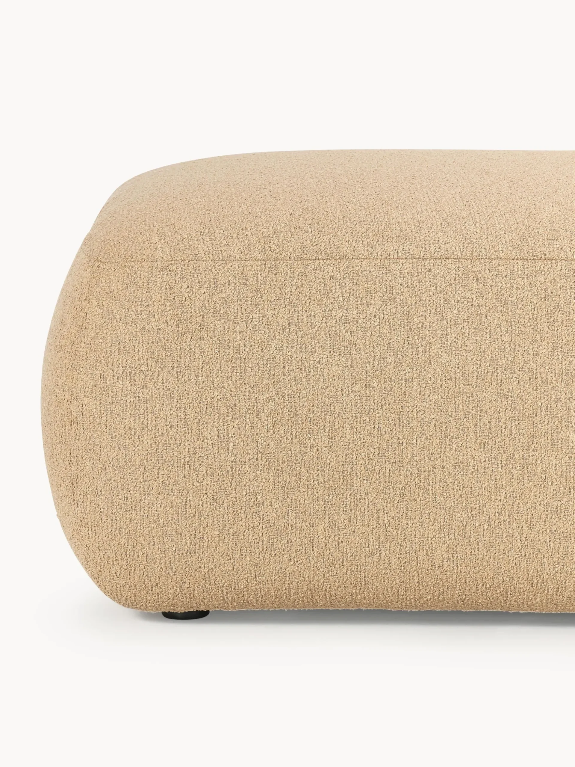 Chaise longue XL componibile in bouclé Sofia