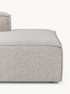 Chaise lounge componibile in bouclé Lennon