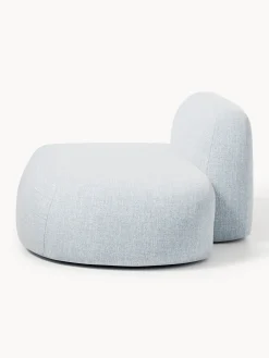 Chaise lounge in bouclé Wolke