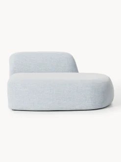 Chaise lounge in bouclé Wolke