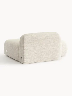 Chaise lounge in bouclé Wolke