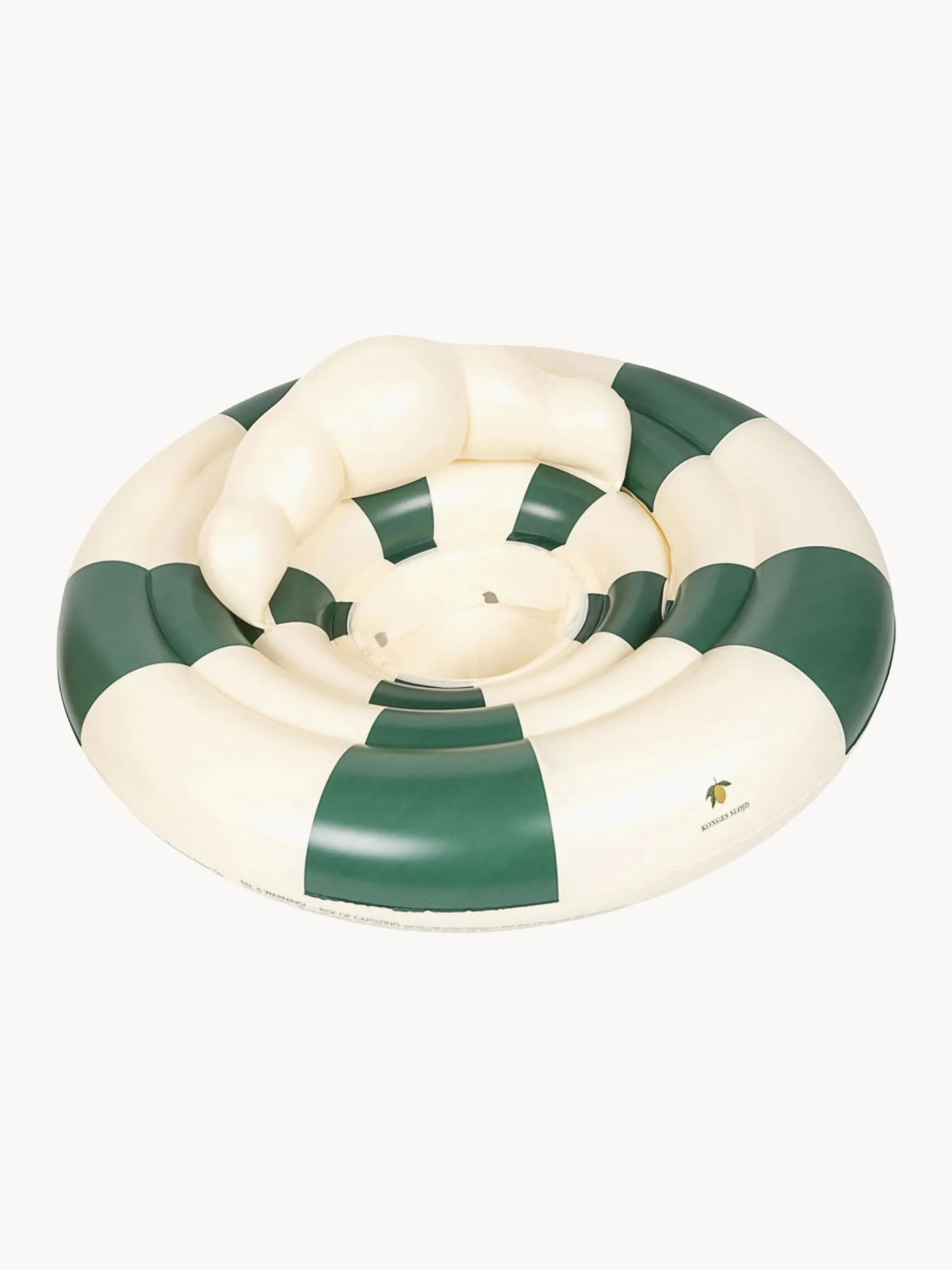 Ciambella gonfiabile per bambini Green Stripe
