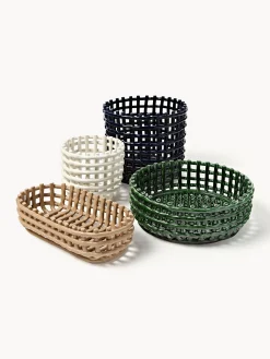 Ciotola decorativa in ceramica fatta a mano Centrepiece
