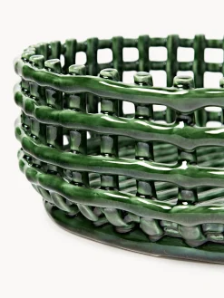 Ciotola decorativa in ceramica fatta a mano Centrepiece