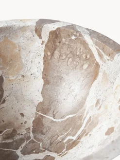 Ciotola decorativa in marmo Fossil, alt. 15 cm