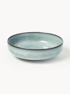 Ciotola in gres fatta a mano Nordic Sea, Ø 17 cm, 4 pz