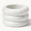 Ciotola in marmo con cucchiaio Zuri 2 pz