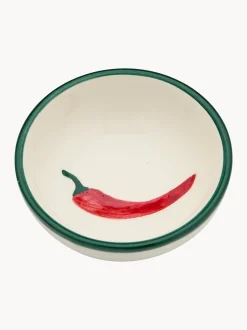 Ciotola per snack dipinta a mano Peperoncino