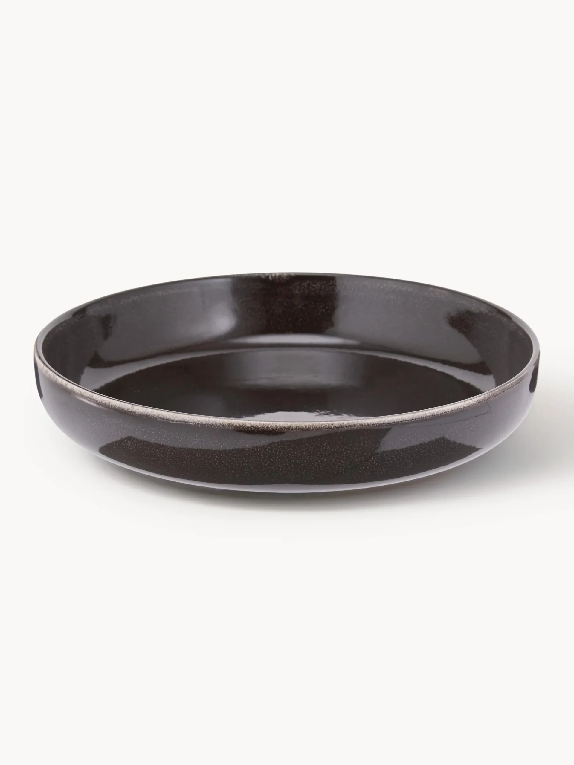 Ciotola fatta a mano Nordic Coal, Ø 22 cm, 4 pz