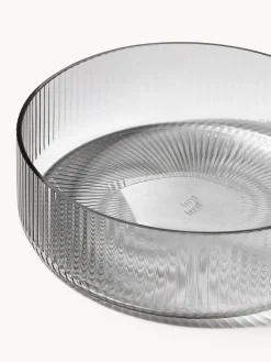 Ciotole da portata in vetro soffiato millerighe Ripple 4 pz